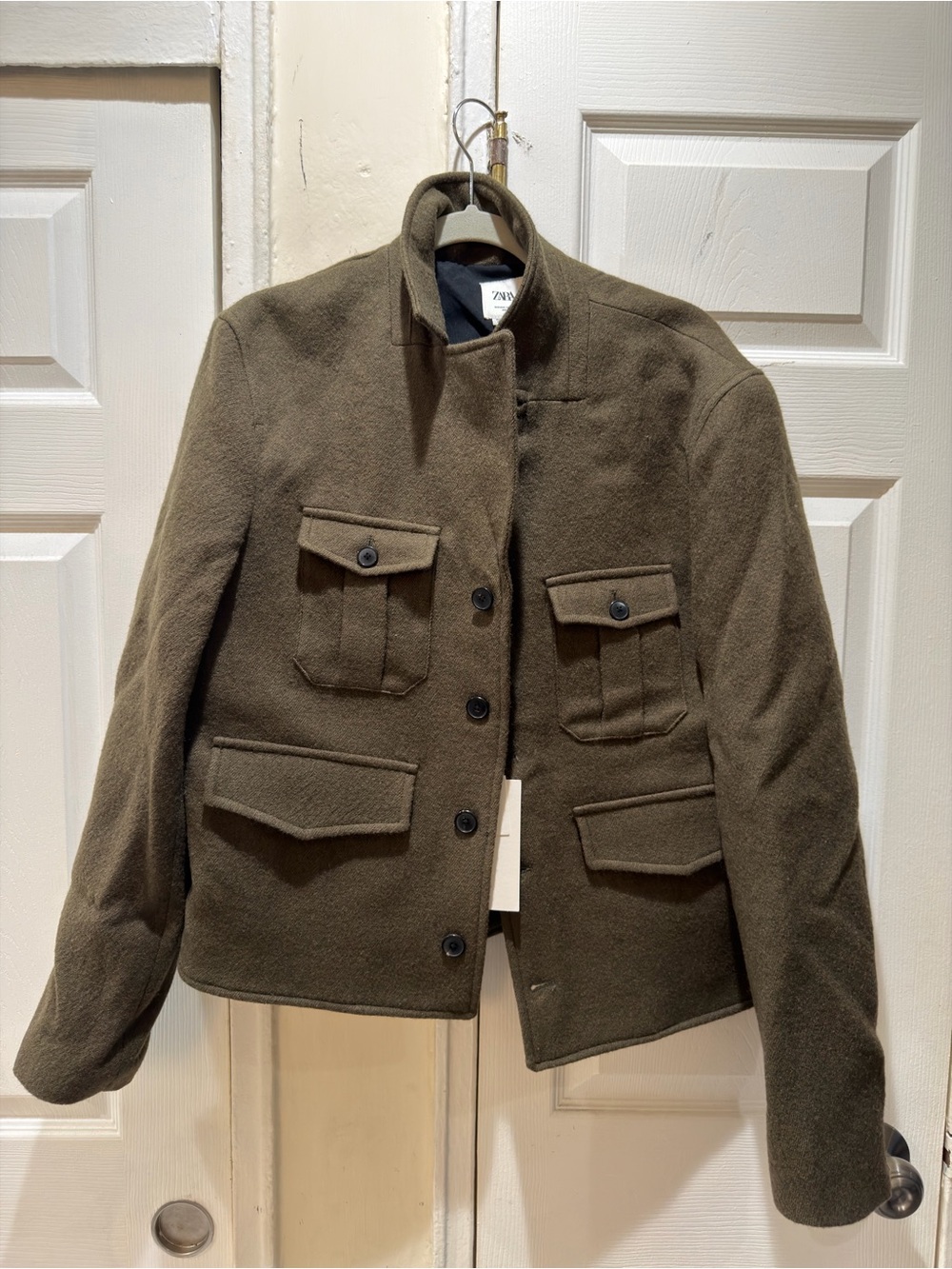 Zara men’s wool coat size L